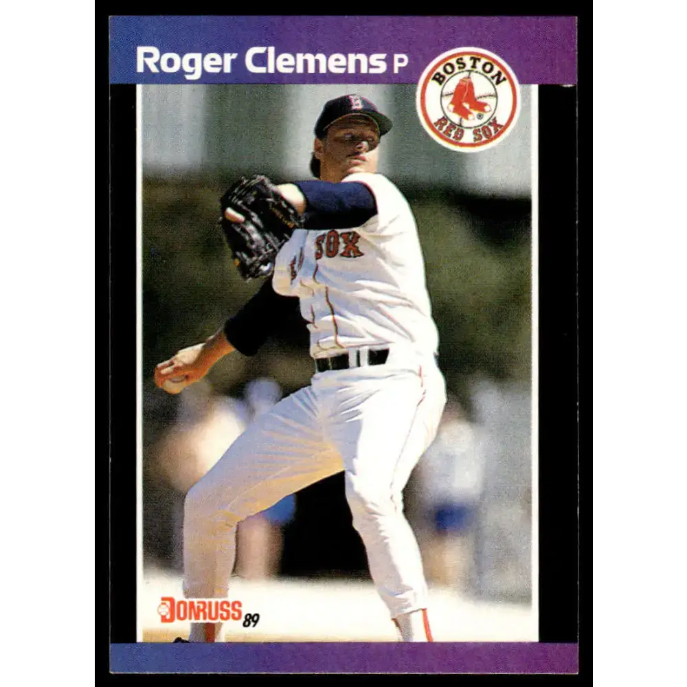1989 Donruss #280 Roger Clemens EX/NM Boston Red Sox Baseball Card