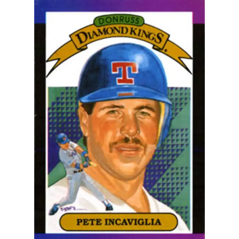 1989 Donruss #3 Pete Incaviglia DK NM-MT Texas Rangers Baseball Card