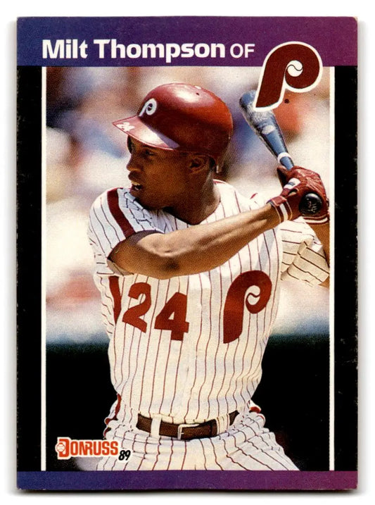 1989 Donruss #313 Milt Thompson - Baseball Card Single