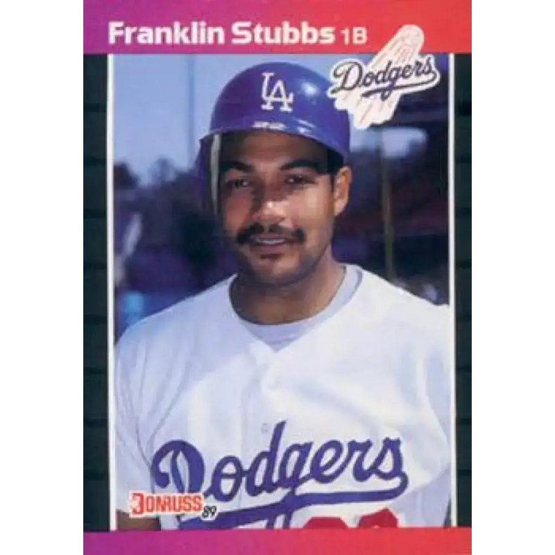 1989 Donruss #321 Franklin Stubbs NM-MT Los Angeles Dodgers Baseball Card - Baseball Card Single