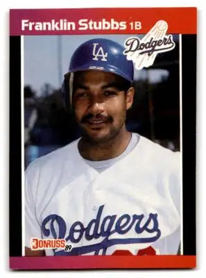 1989 Donruss baseball card of Franklin Stubbs 321a Franklin Stubbs collectible image