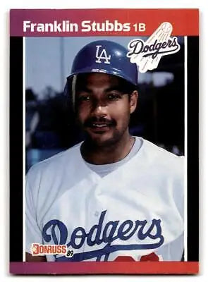 1989 Donruss #321a Franklin Stubbs baseball card for collectors and fans
