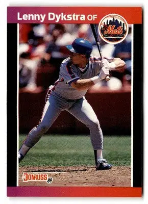 1989 Donruss #353 Lenny Dykstra - Baseball Card Single