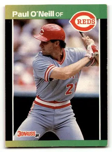 1989 Donruss #360 Paul O’Neill Cincinnati Reds Baseball Cards EX Exc ID:56244
