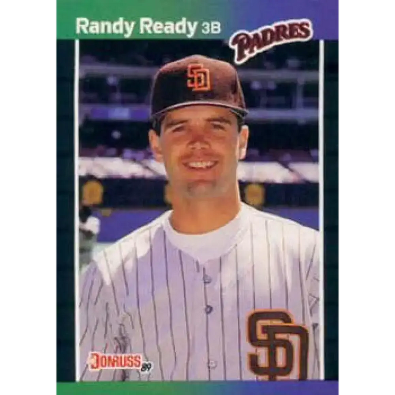 1989 Donruss #365 Randy Ready NM-MT San Diego Padres Baseball Card - Baseball Card Single