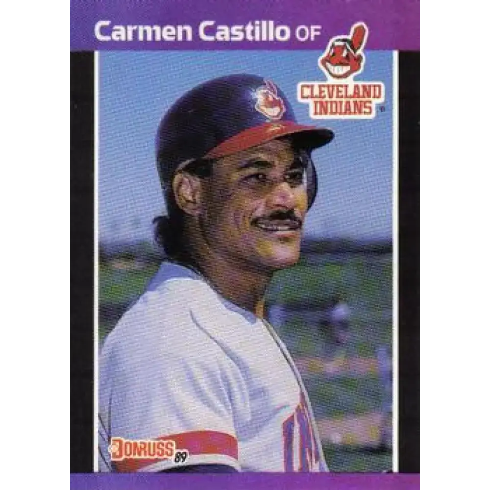 1989 Donruss #374 Carmen Castillo NM-MT Cleveland Indians Baseball Card