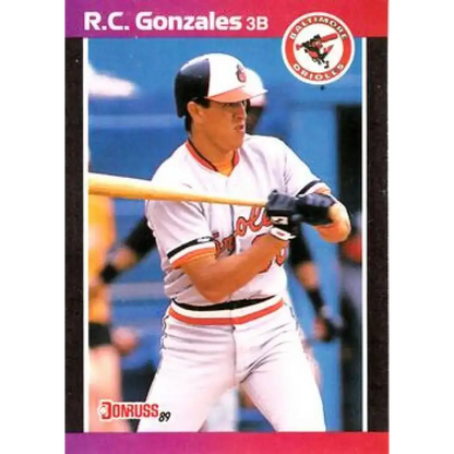 1989 Donruss #377 Rene Gonzales NM-MT Baltimore Orioles Baseball Card