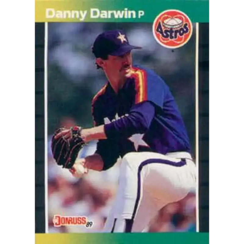 1989 Donruss #390 Danny Darwin NM-MT Houston Astros Baseball Card - Baseball Card Single