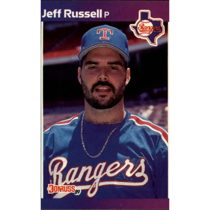 1989 Donruss #403 Jeff Russell NM-MT Texas Rangers Baseball Card