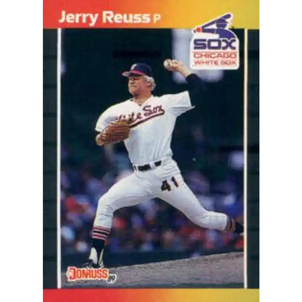 1989 Donruss #413 Jerry Reuss NM-MT Chicago White Sox Baseball Card