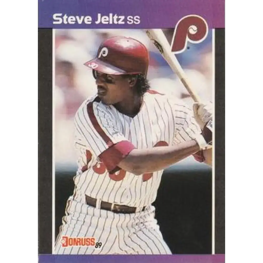 1989 Donruss #431 Steve Jeltz NM-MT Philadelphia Phillies Baseball Card