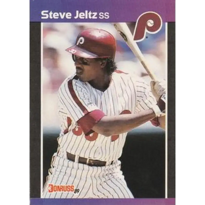 1989 Donruss #431 Steve Jeltz NM-MT Philadelphia Phillies Baseball Card
