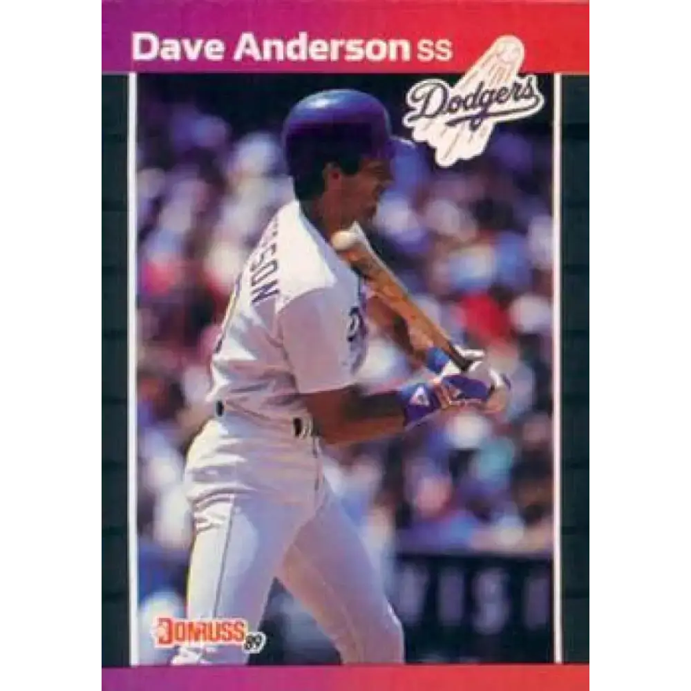 1989 Donruss #434 Dave Anderson NM-MT Los Angeles Dodgers Baseball Card