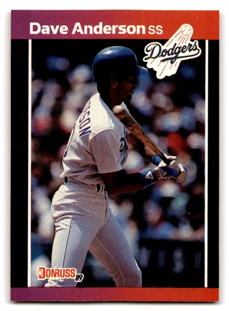 1989 Donruss #434b Dave Anderson - Baseball Card Single
