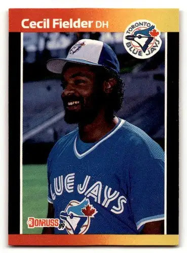 1989 Donruss #442 Cecil Fielder Toronto Blue Jays Baseball Cards NM ID:64469 - Baseball Card Single