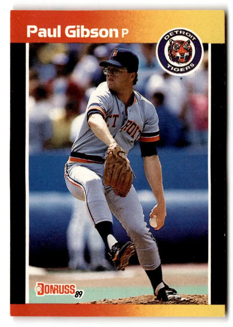 1989 Donruss #445 Paul Gibson - Baseball Card Single