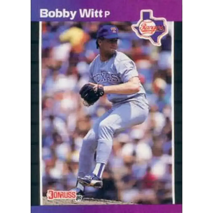 1989 Donruss #461 Bobby Witt NM-MT Texas Rangers Baseball Card