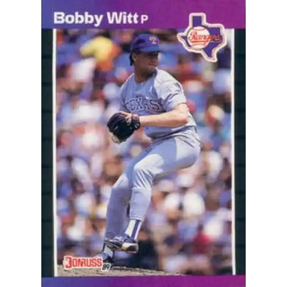 1989 Donruss #461 Bobby Witt NM-MT Texas Rangers Baseball Card - Baseball Card Single