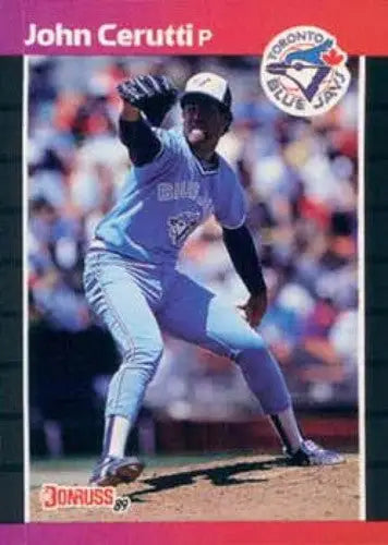 1989 Donruss #467b John Cerutti NM Near Mint Blue Jays ID:81463 - Baseball Card Single