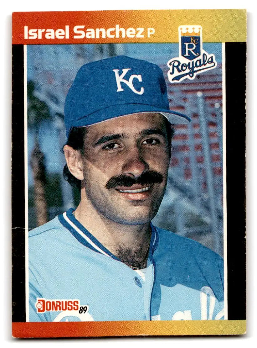 1989 Donruss #474c Israel Sanchez - Baseball Card Single