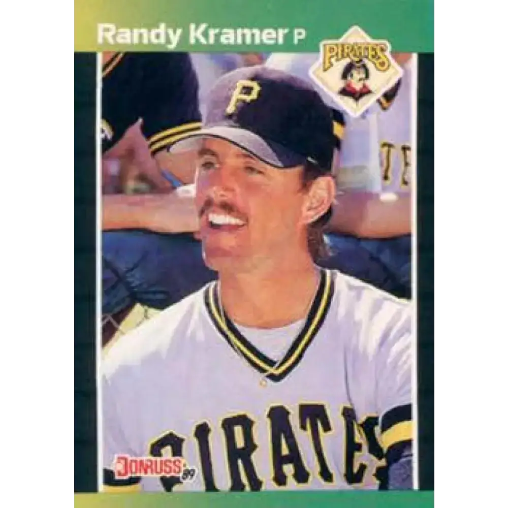 1989 Donruss #480 Randy Kramer NM-MT Pittsburgh Pirates Baseball Card
