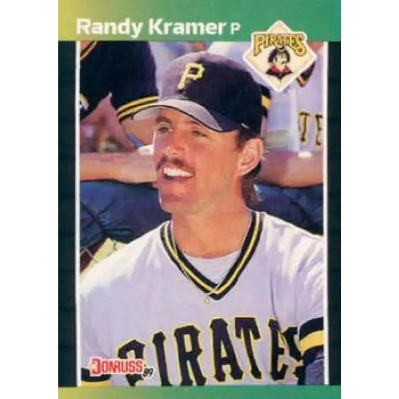 1989 Donruss #480 Randy Kramer NM-MT Pittsburgh Pirates Baseball Card - Baseball Card Single