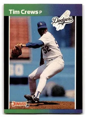 1989 Donruss #486b Tim Crews - Baseball Card Single