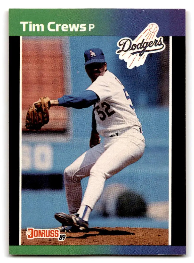 1989 Donruss #486b Tim Crews - Baseball Card Single