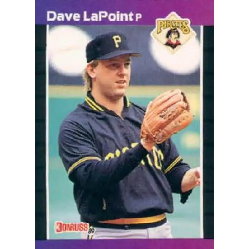 1989 Donruss #488 Dave LaPoint NM-MT Pittsburgh Pirates Baseball Card - Baseball Card Single