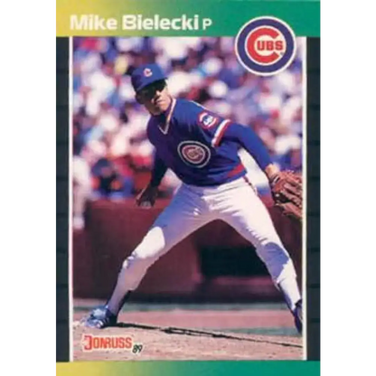 1989 Donruss #512 Mike Bielecki NM-MT Chicago Cubs Baseball Card