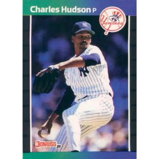 1989 Donruss #514 Charles Hudson NM-MT New York Yankees Baseball Card