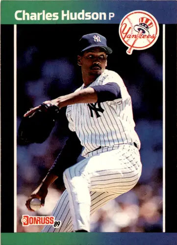 1989 Donruss #514 Charles Hudson NM-MT Yankees ID:45978 - Trading Cards