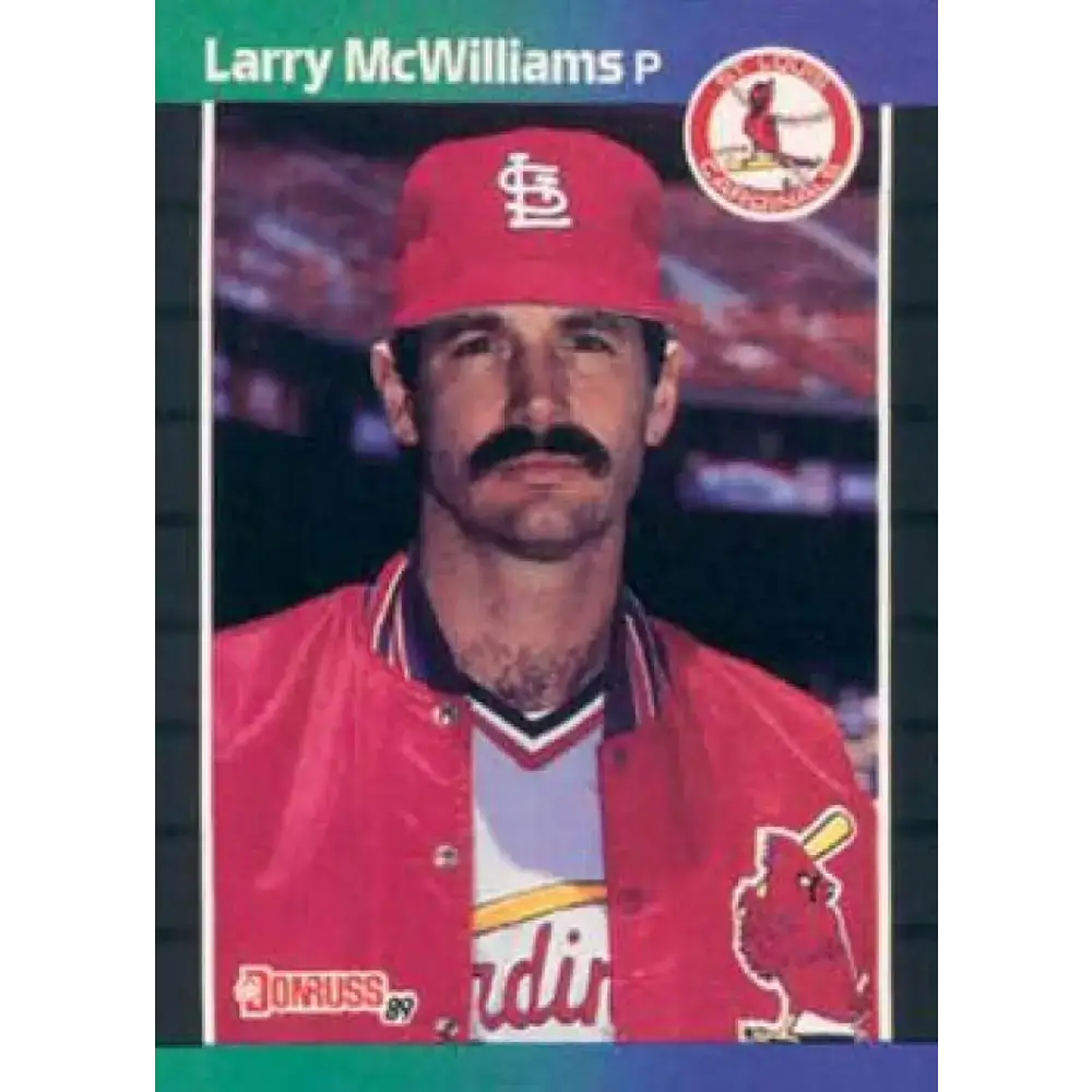 1989 Donruss #516 Larry McWilliams UER NM-MT St. Louis Cardinals Baseball Card