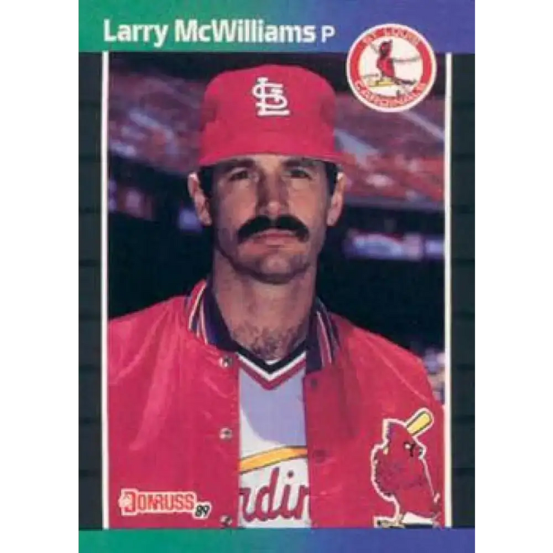 1989 Donruss #516 Larry McWilliams UER NM-MT St. Louis Cardinals Baseball Card - Baseball Card Single