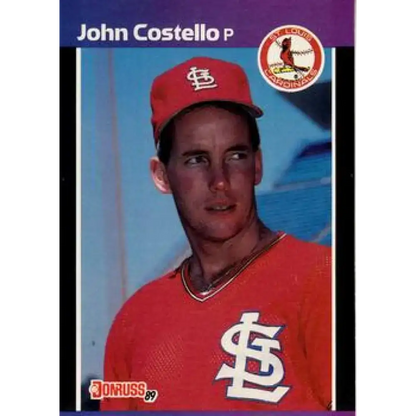 1989 Donruss #518 John Costello NM-MT St. Louis Cardinals Baseball Card