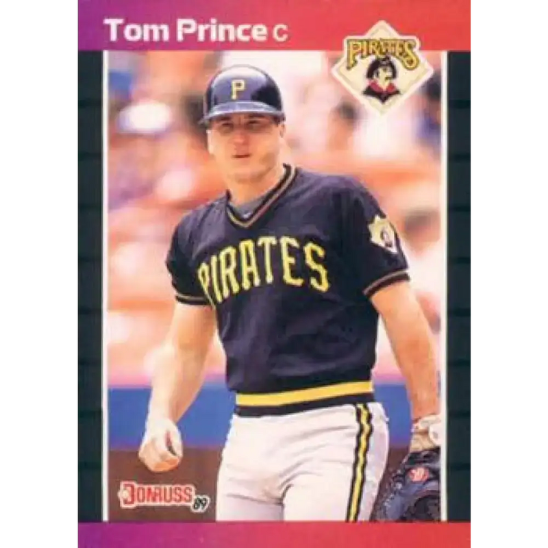 1989 Donruss #527 Tom Prince DP NM-MT Pittsburgh Pirates Baseball Card - Baseball Card Single