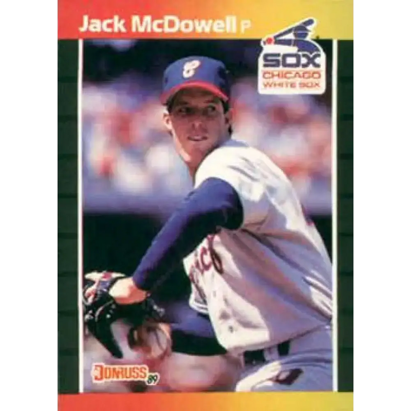 1989 Donruss #531 Jack McDowell DP NM-MT Chicago White Sox Baseball Card - Baseball Card Single