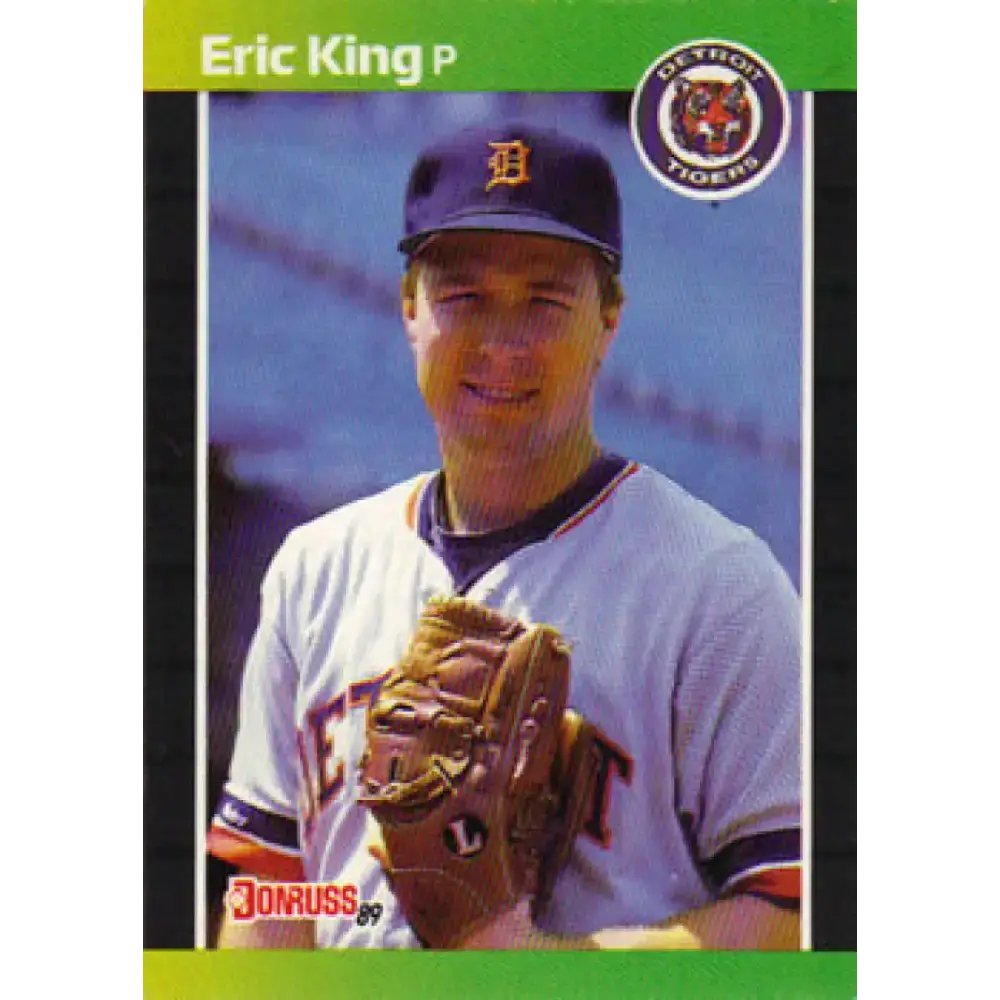 1989 Donruss #535 Eric King DP NM-MT Detroit Tigers Baseball Card