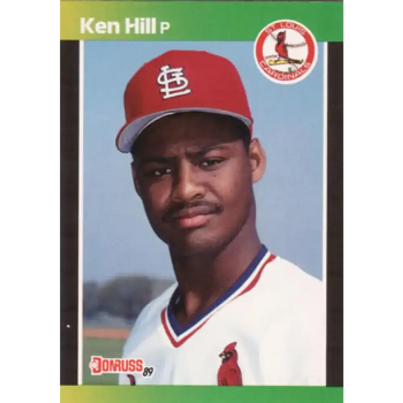 1989 Donruss #536 Ken Hill DP NM-MT RC Rookie St. Louis Cardinals Baseball Card - Baseball Card Single