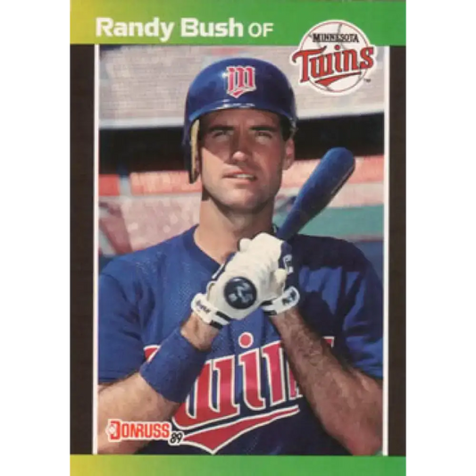 1989 Donruss #537 Randy Bush DP NM-MT Minnesota Twins Baseball Card
