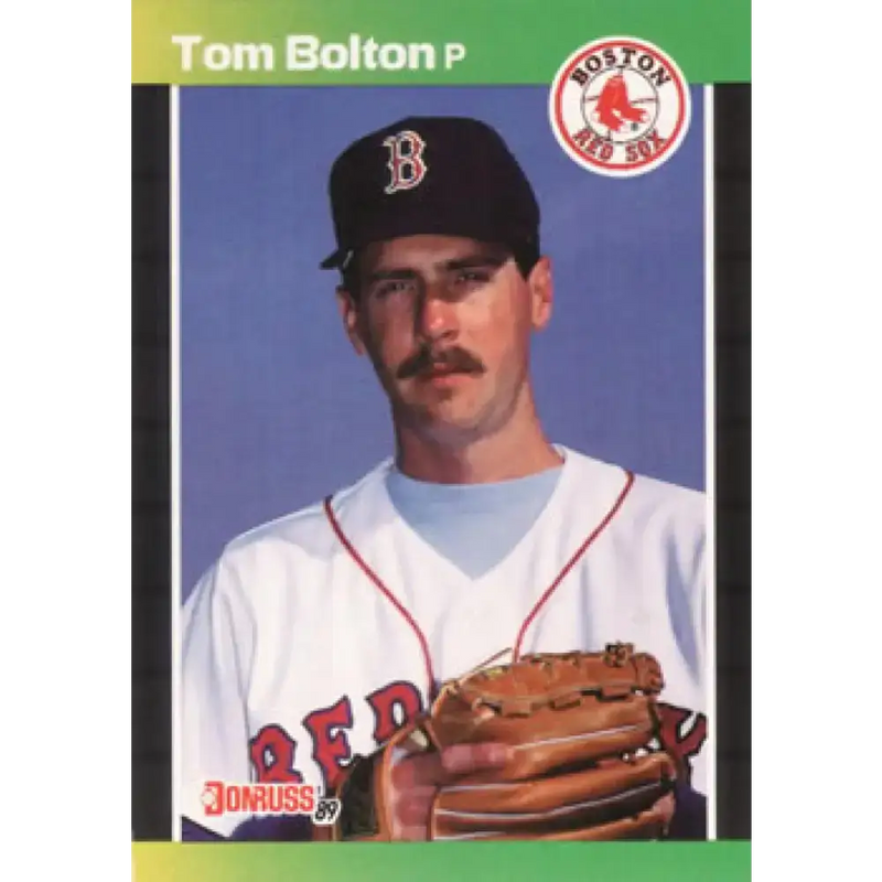 1989 Donruss #539 Tom Bolton DP NM-MT Boston Red Sox Baseball Card - Baseball Card Single