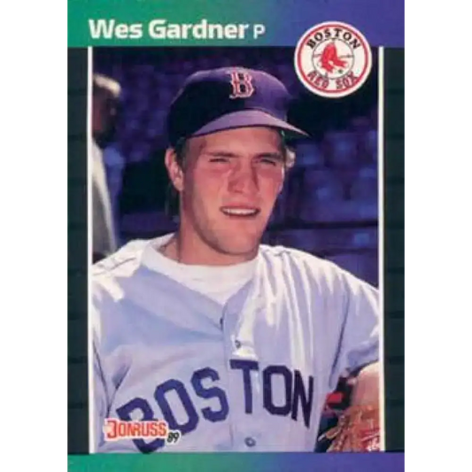 1989 Donruss #541 Wes Gardner DP NM-MT Boston Red Sox Baseball Card