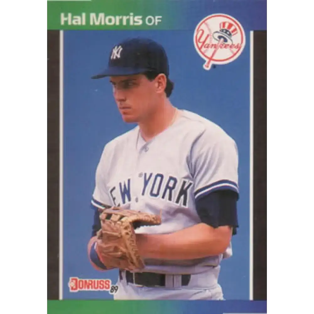 1989 Donruss #545 Hal Morris DP NM-MT RC Rookie New York Yankees Baseball Card