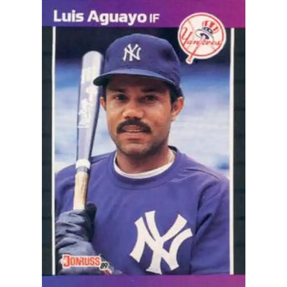 1989 Donruss #551 Luis Aguayo DP NM-MT New York Yankees Baseball Card