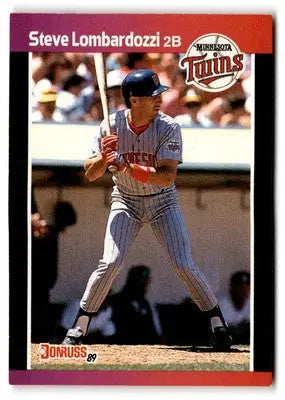 1989 Donruss #554 Steve Lombardozzi