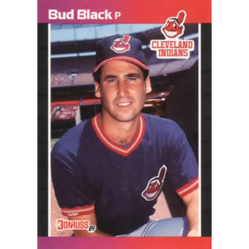 1989 Donruss #556 Bud Black DP NM-MT Cleveland Indians Baseball Card - Baseball Card Single