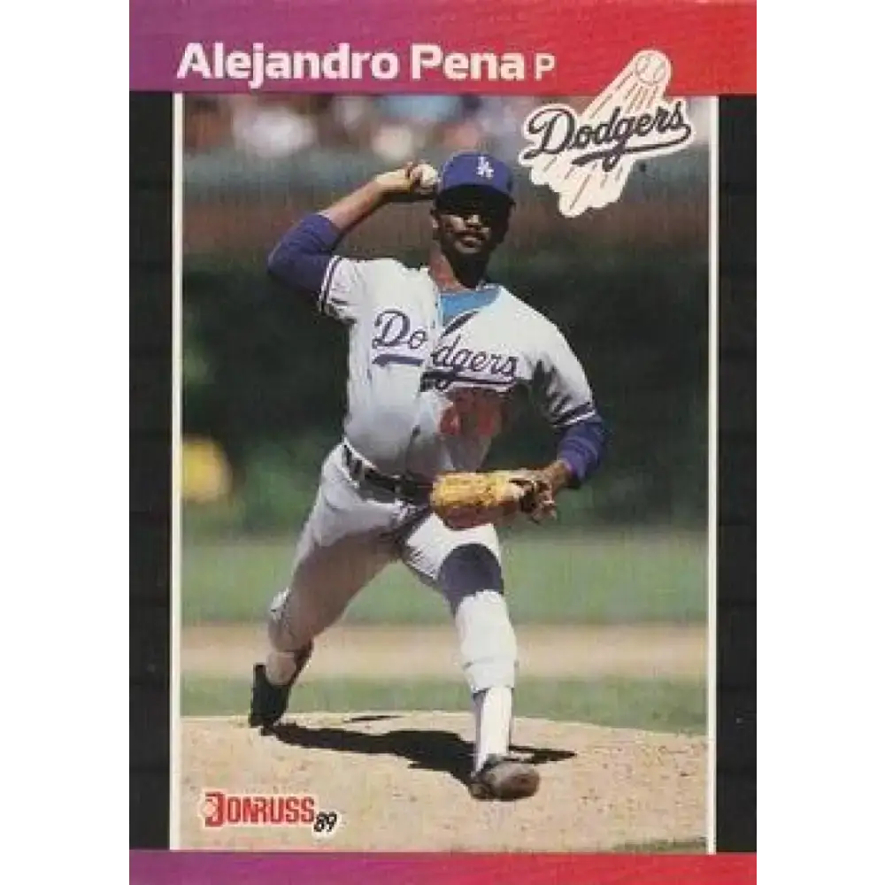 1989 Donruss #557 Alejandro Pena DP NM-MT Los Angeles Dodgers Baseball Card