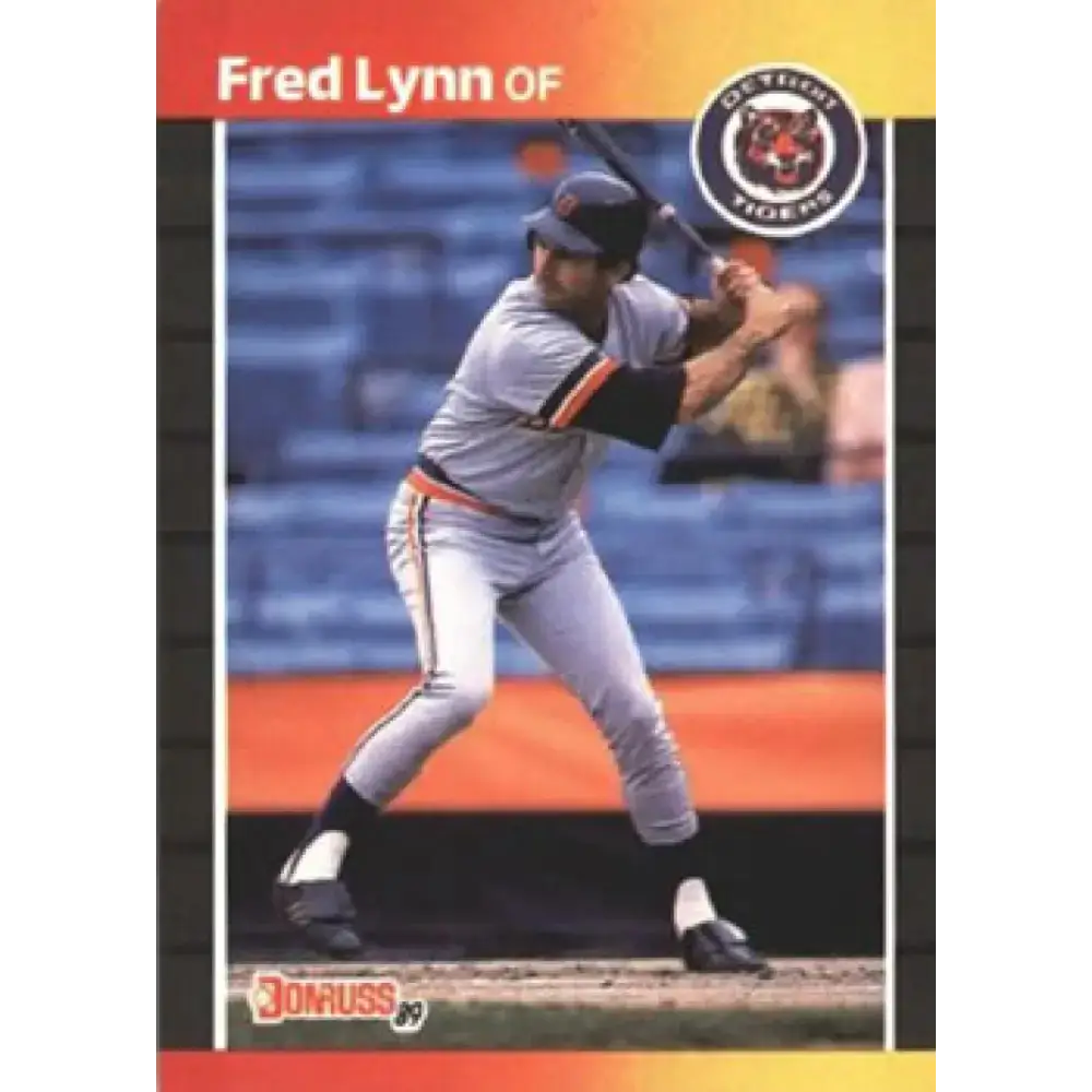 1989 Donruss #563 Fred Lynn DP NM-MT Detroit Tigers Baseball Card