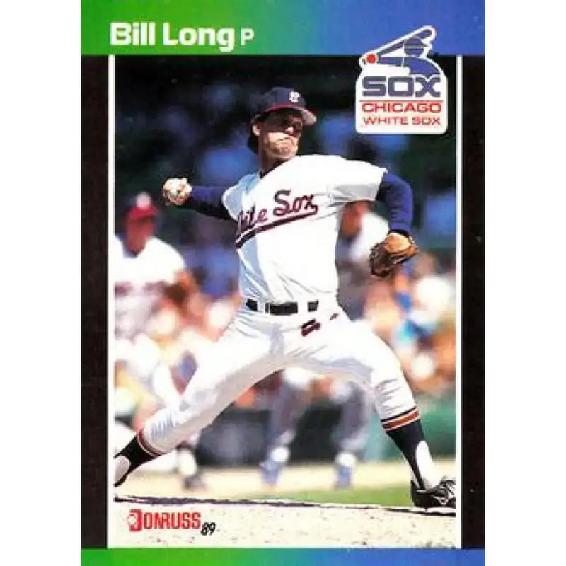 1989 Donruss #573 Bill Long DP NM-MT Chicago White Sox Baseball Card - Baseball Card Single