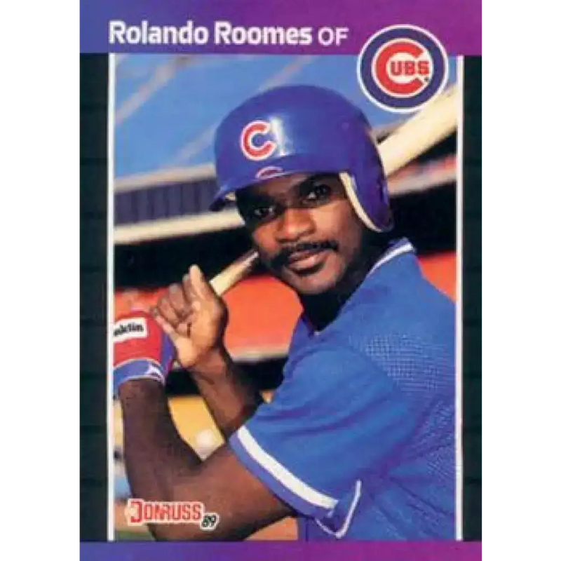 1989 Donruss #577 Rolando Roomes DP NM-MT Chicago Cubs Baseball Card - Baseball Card Single